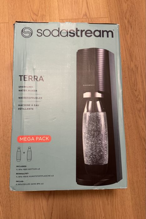 Soda Stream Mega Pack Dwie Butelki + Gaz