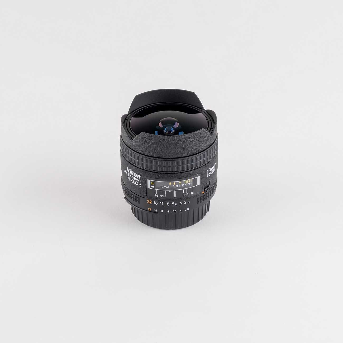Obiektyw Nikon AF Fisheye Nikkor 16mm f/2.8D rybie oko