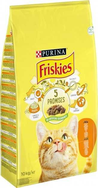 Friskies (Фріскес) 10 кг для котів. 4 Види Сухого корму Purina Фріскас