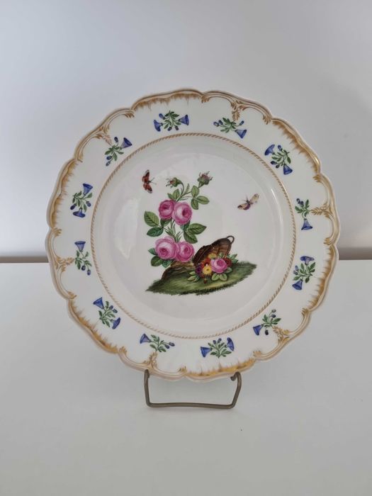 Dekoracyjny Talerz  KPM Berlin, Przedwojenny