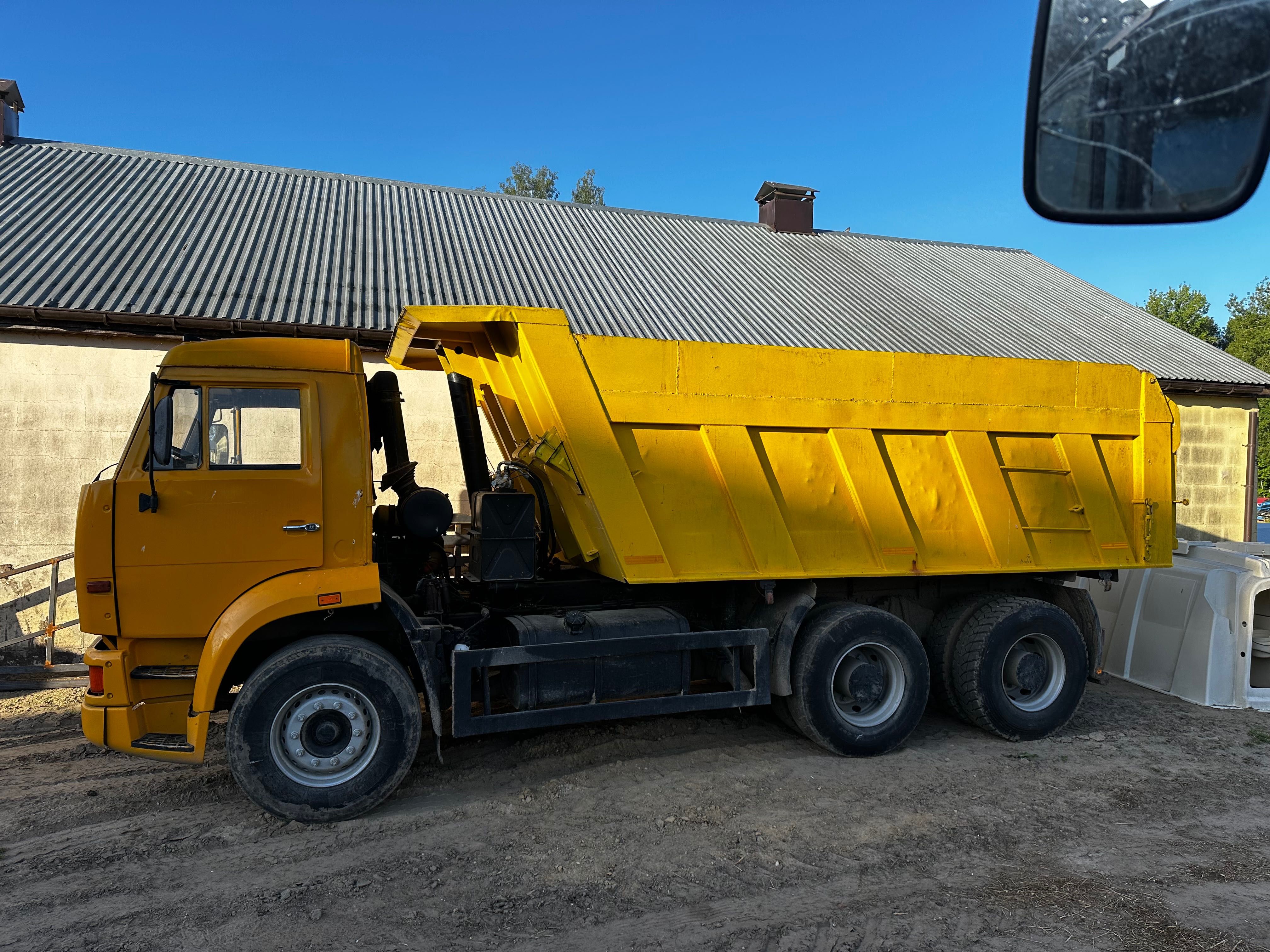 Kamaza 6520 Wywrotka 2007r Duży kiper