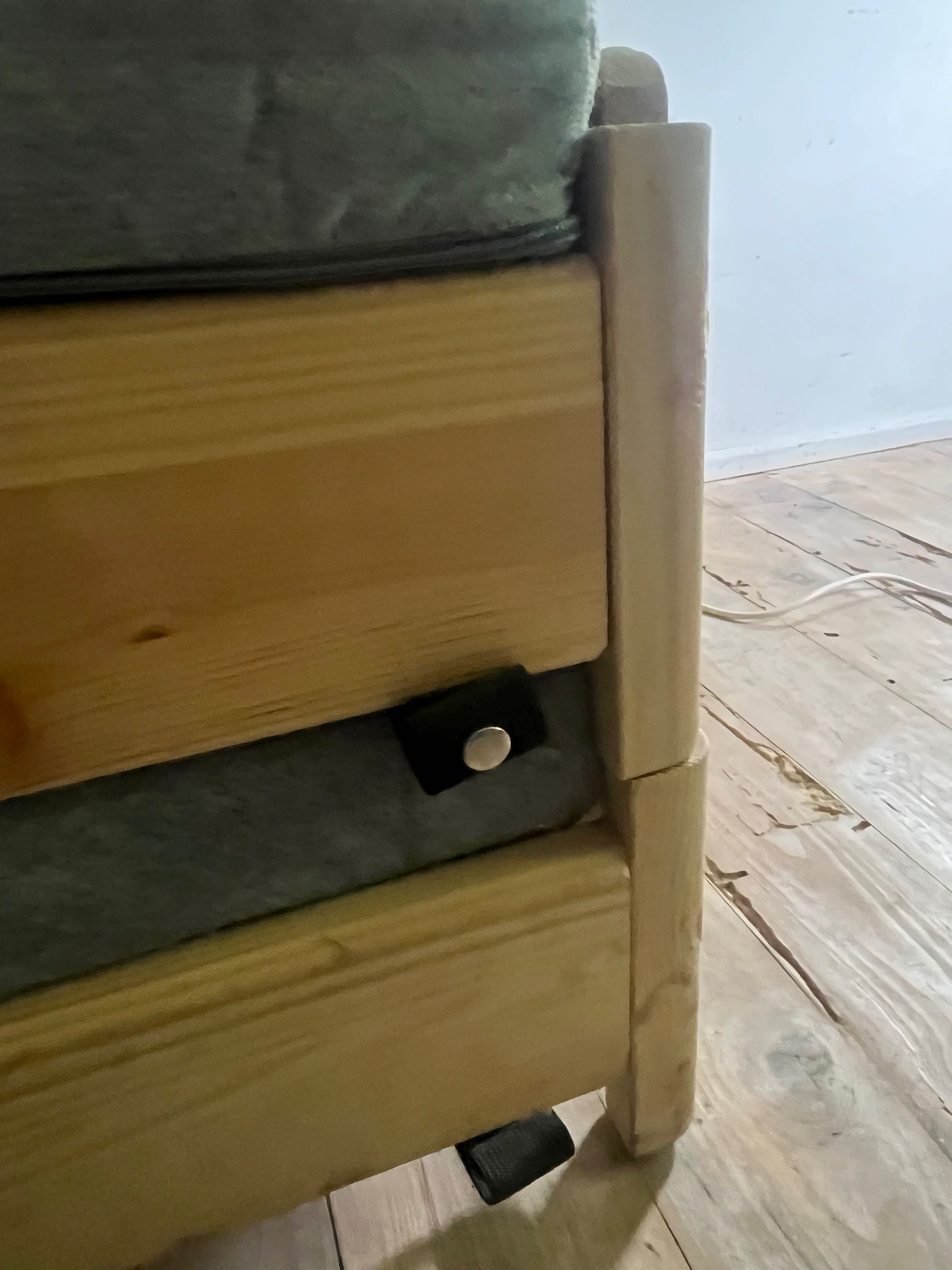 Łóżko sztaplowane IKEA UTÅKER z dwoma materacami - odbiór własny