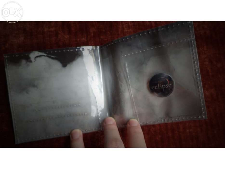 Twilight Eclipse - carteira + pin - novo selado