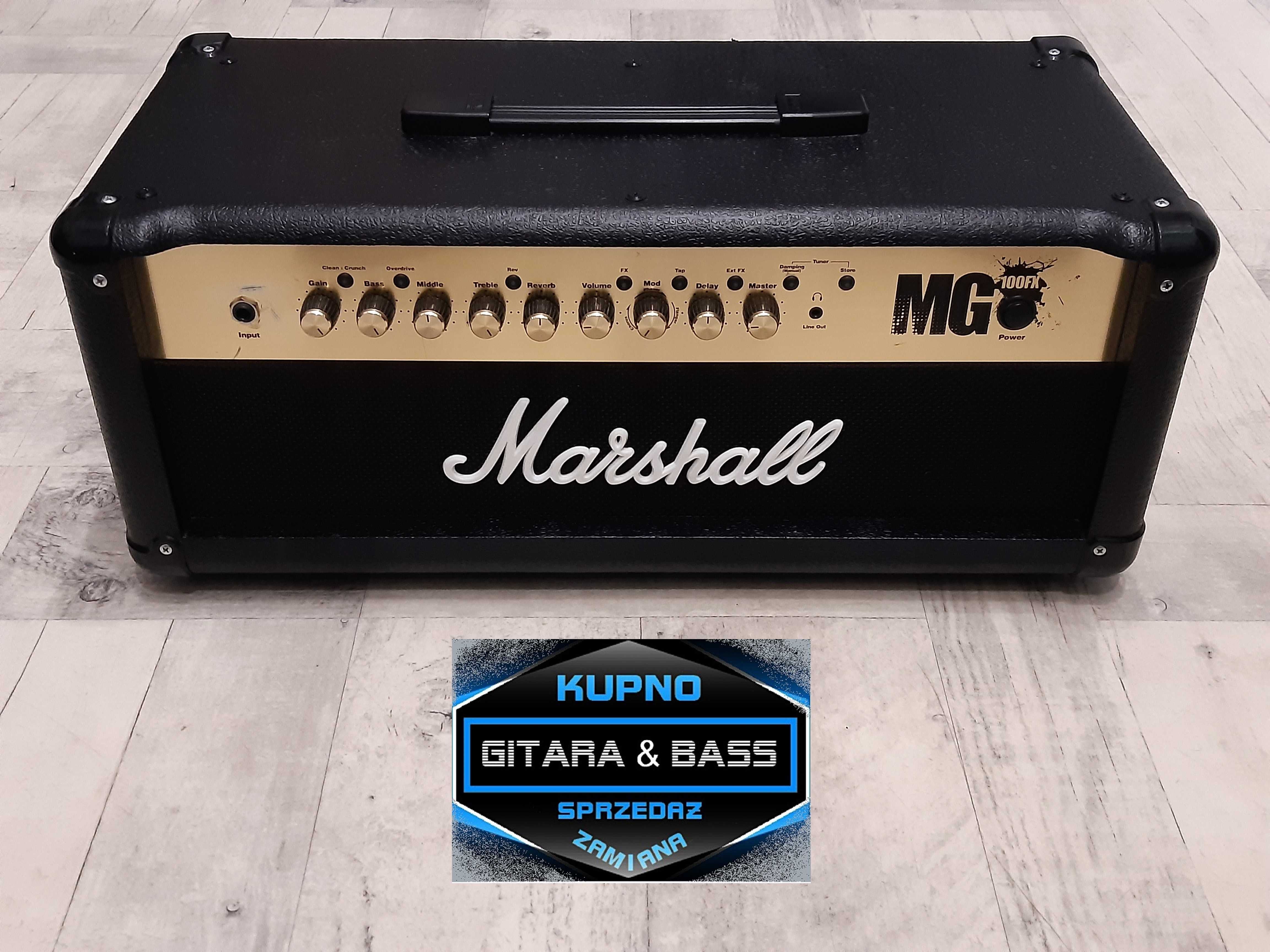 Wzmacniacz Gitarowy Marshall MG100FX-head-efekty -wysyłka Free-zamiana