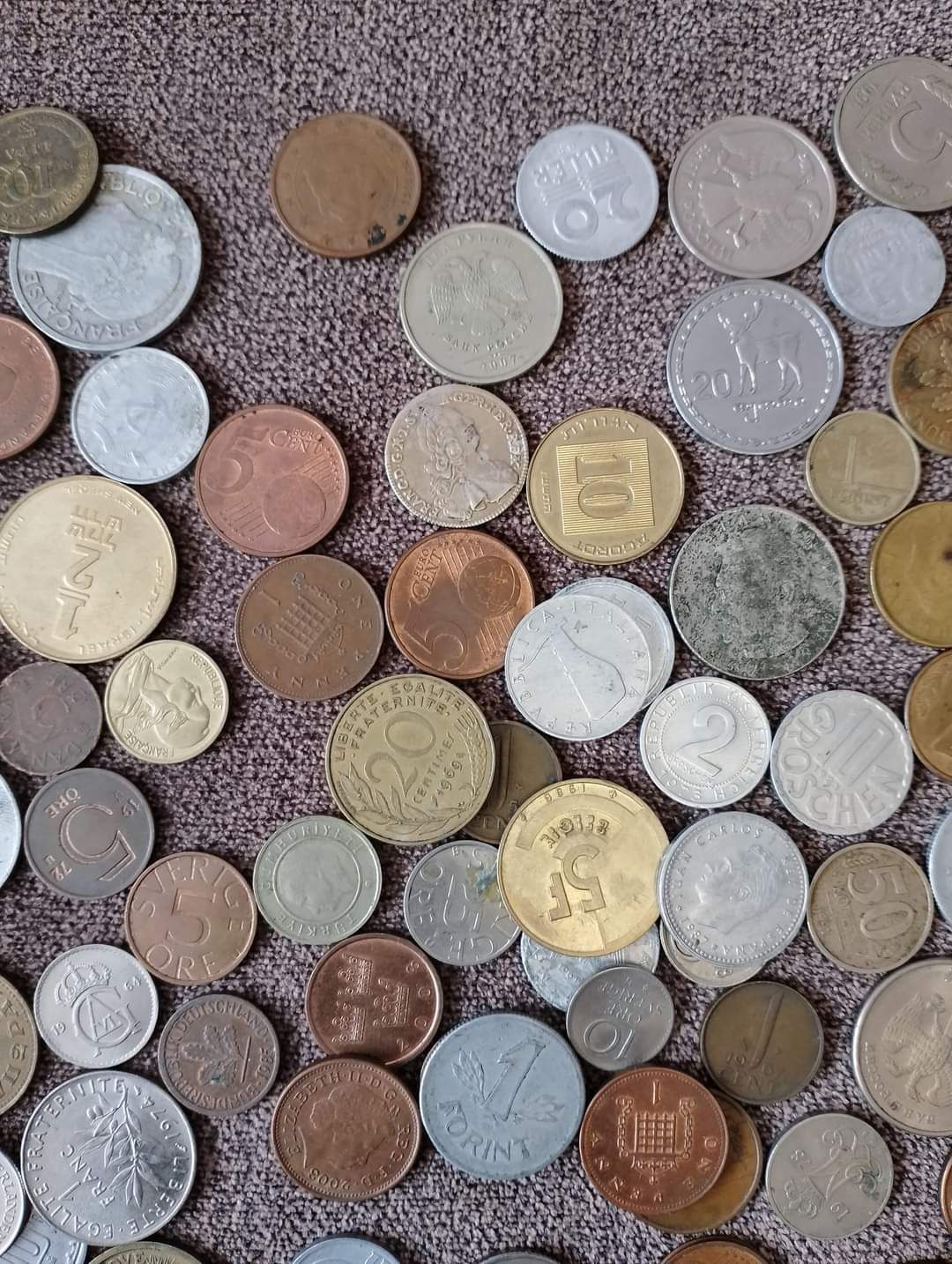 Монети світу 150 штук