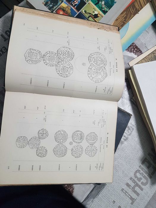 Livros das moedas de portugal volume I e II