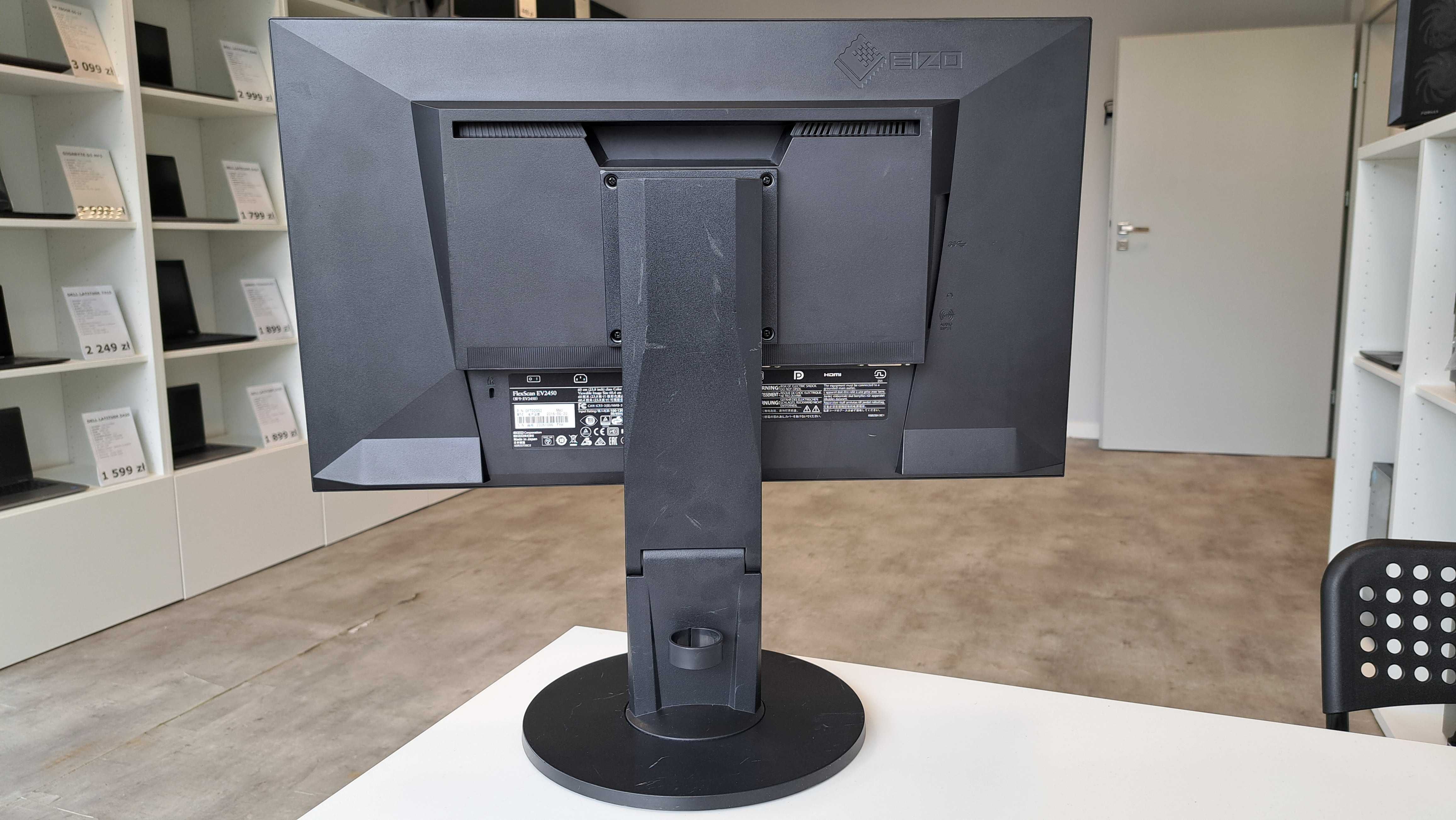 Monitor Biznesowy Eizo EV2450 24" FullHD IPS HDMI Pivot FV23% RATY 0%