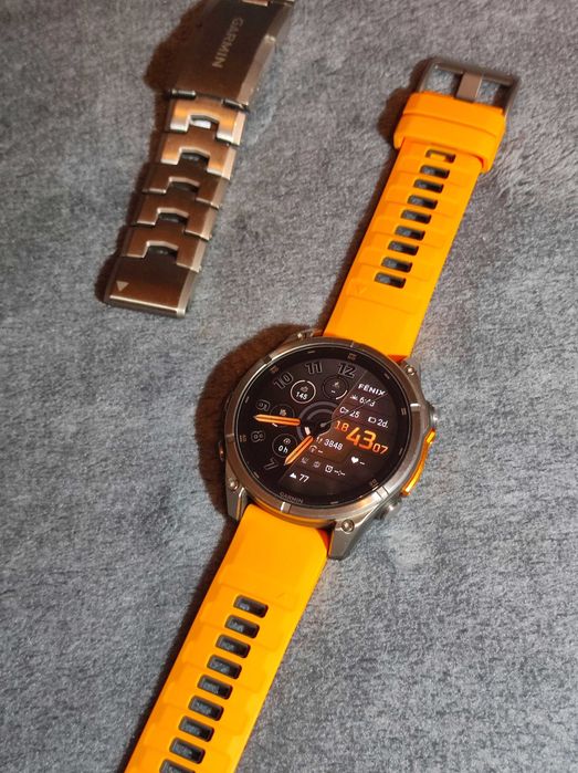 Garmin fenix 8 AMOLED 47mm Tytanowy