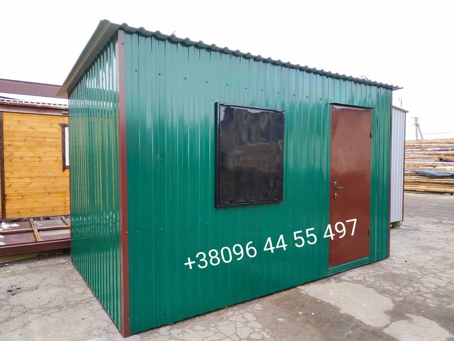 В НАЯВНОСТІ! Побутівка (битовка), вагончик будівельний, прорабка