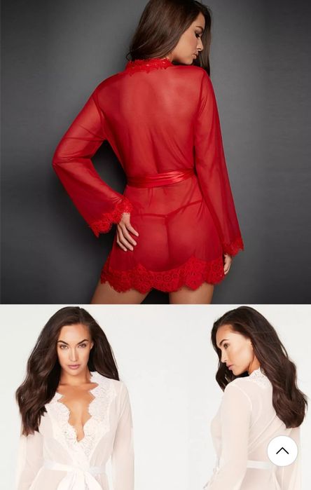 Vestido /Lingerie sexy com transparências