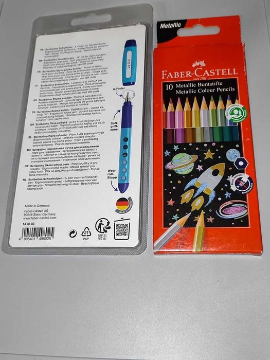 Pióro Wieczne Faber-Castell Scribolino Kolor Fuksja Nowe + Gratis