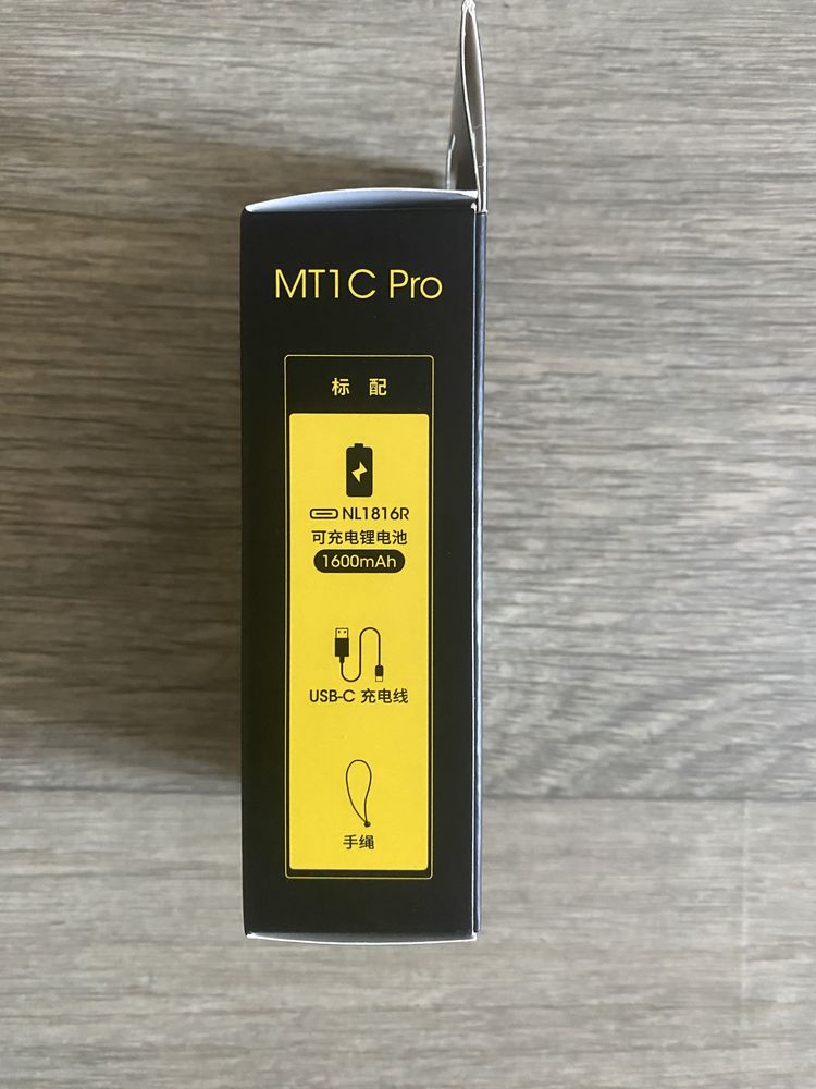 Кишеньковий ліхтар EDC Nitecore MT1C Pro з акумулятором