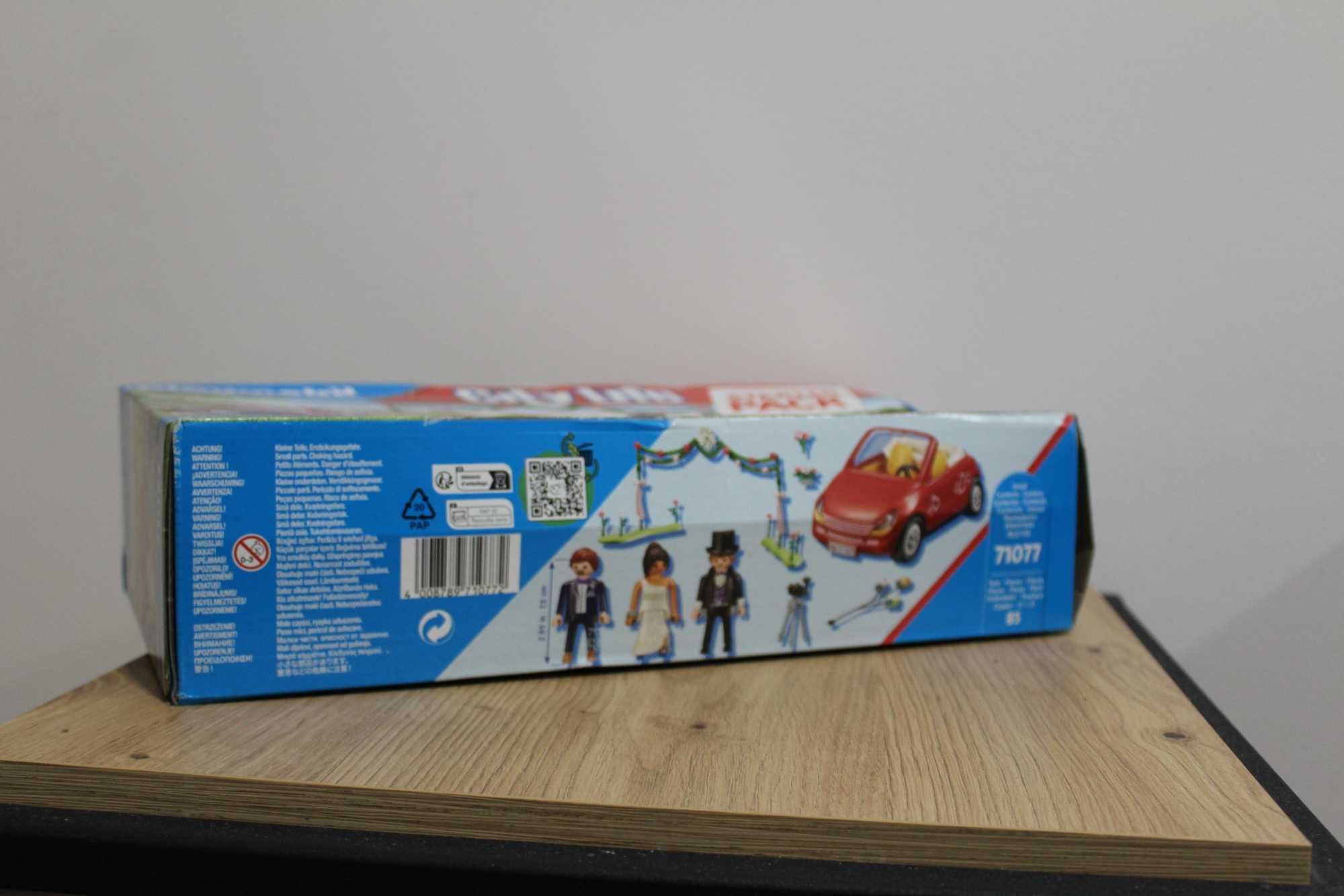 Playmobil 71077 auto-fotograf-ślub , przyjęcie weselne