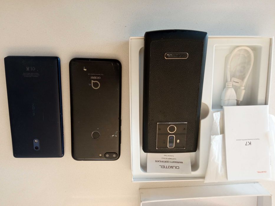 Oukitel, Nokia, Alcatel TLC para peças