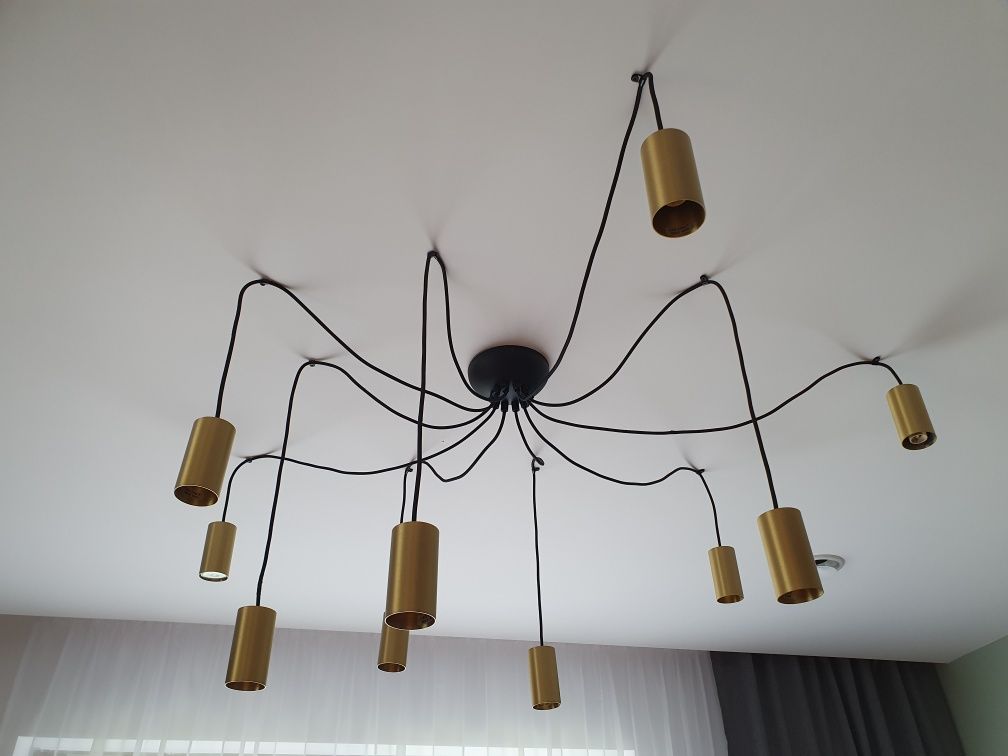 Lampa złoto czarna Nowodvorski