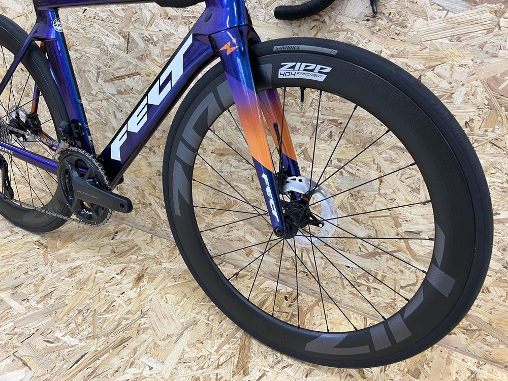 Bicicleta disco Felt AR - Shimano Ultegra Di2 12v nova
