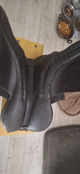 Czarne siodło 17,5 cala