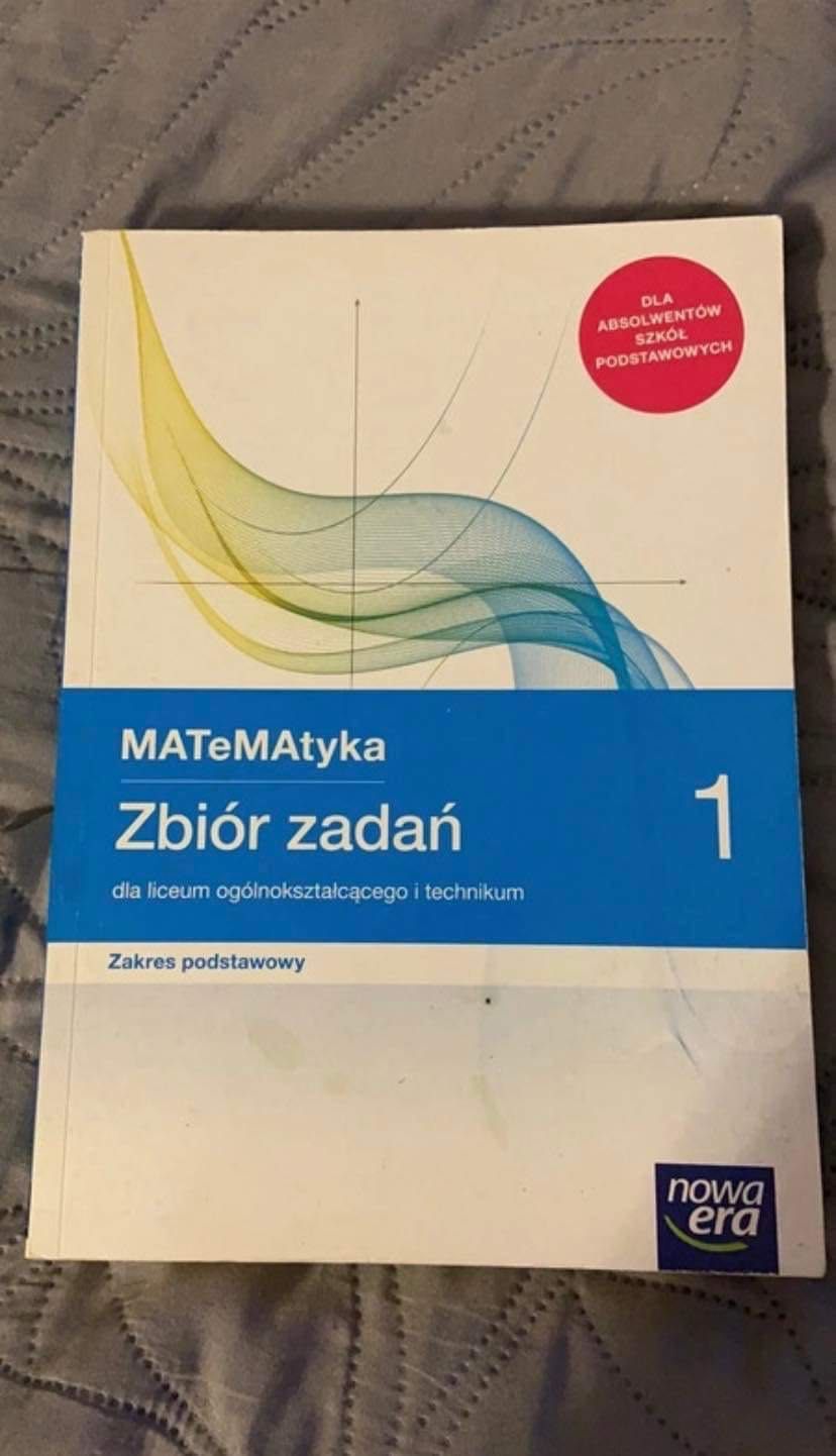 Zbiór zadań do matematyki klasa 1 zakres podstawowy