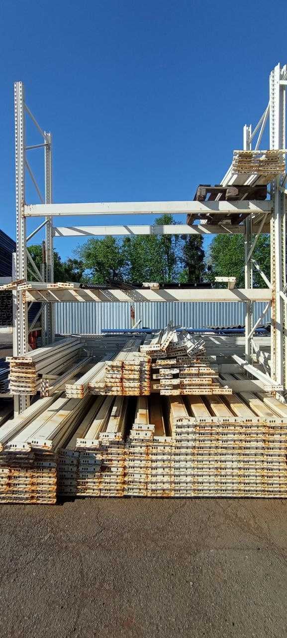 Стелажі металеві стелаж палетний складський стеллажи металлические б у