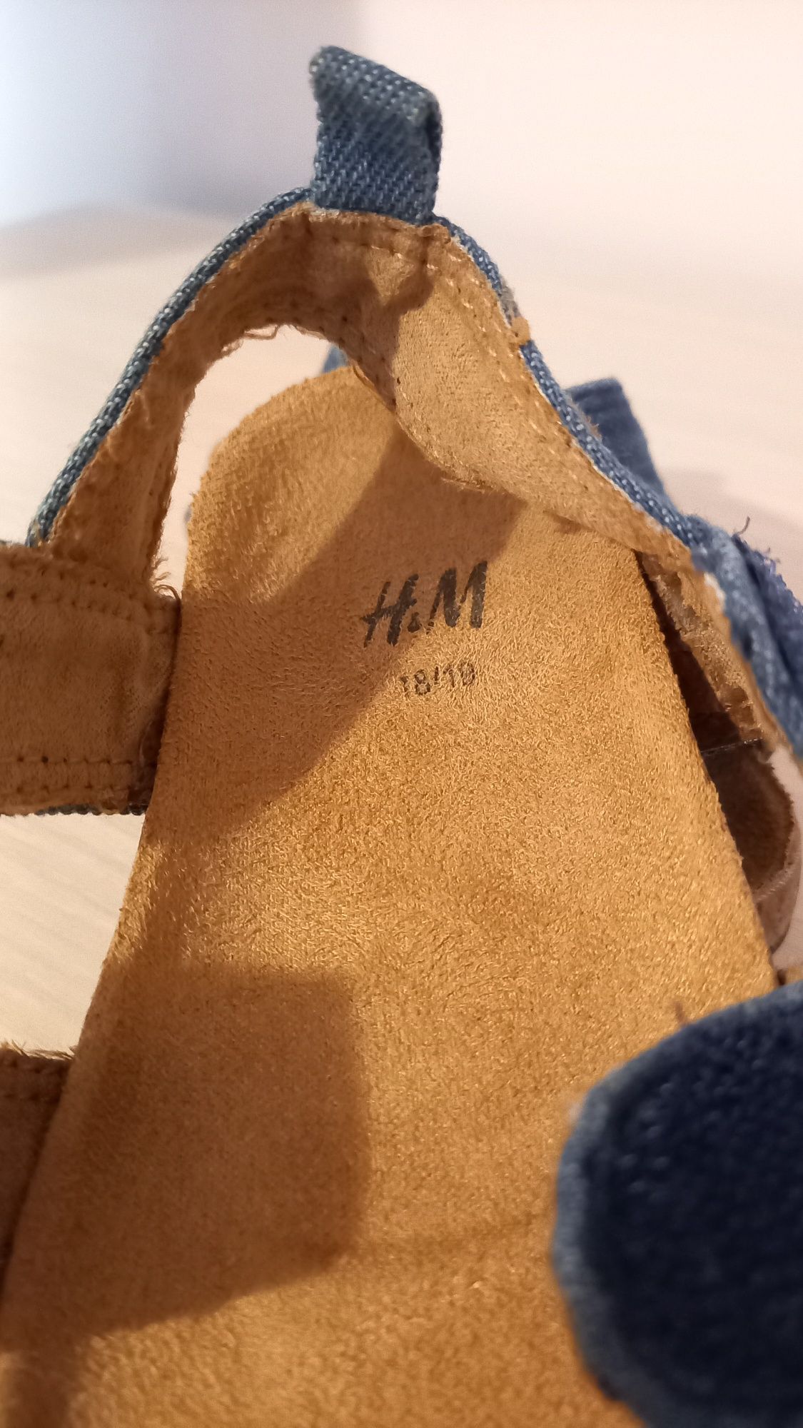 Sandałki H&M rozmiar 18/19 sandały