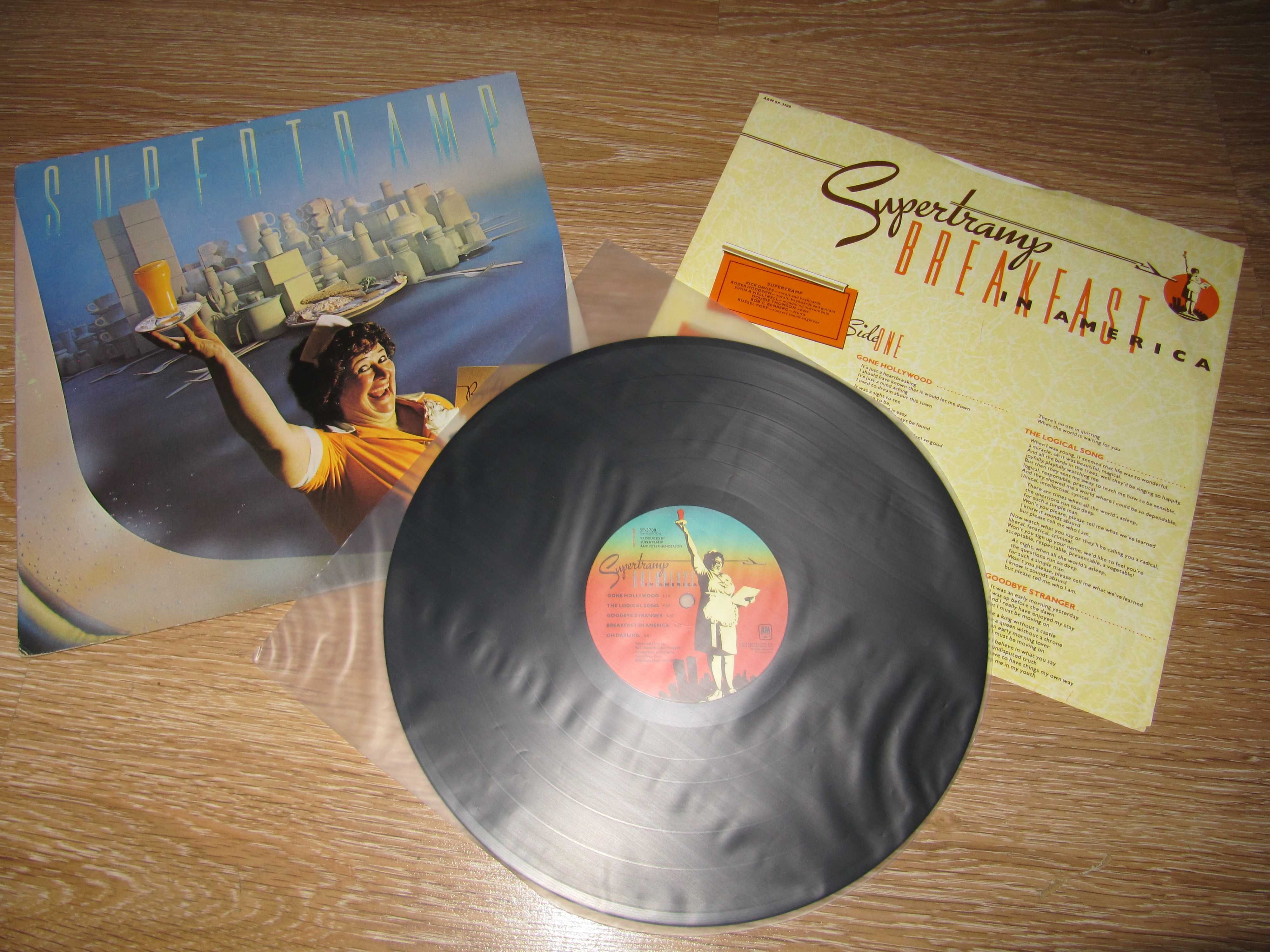 КУЛЬТОВА Платівка SUPERTRAMP - Breakfast In America - 1979 (USA)