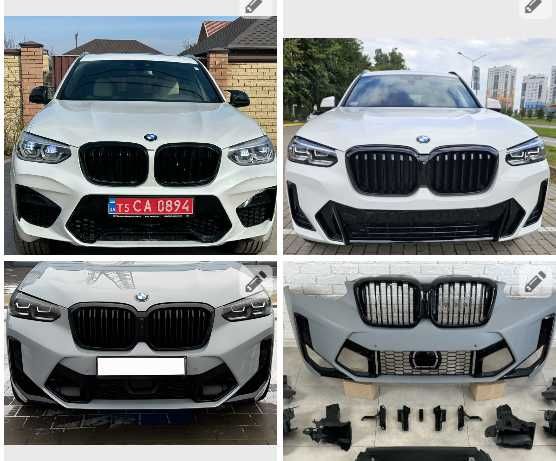 Бампер, обвесы BMW X3 4 G01 G02 X3M F97X4M F98 бмв г Х M обвес ф