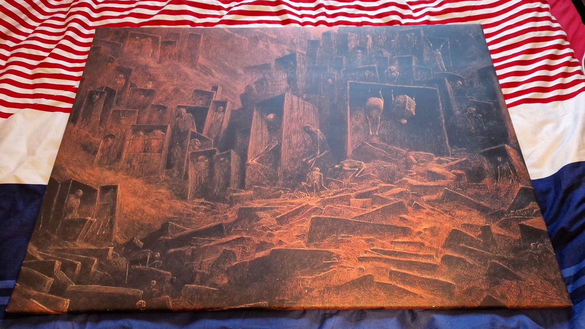 Obraz Beksiński reprodukcja na płótnie