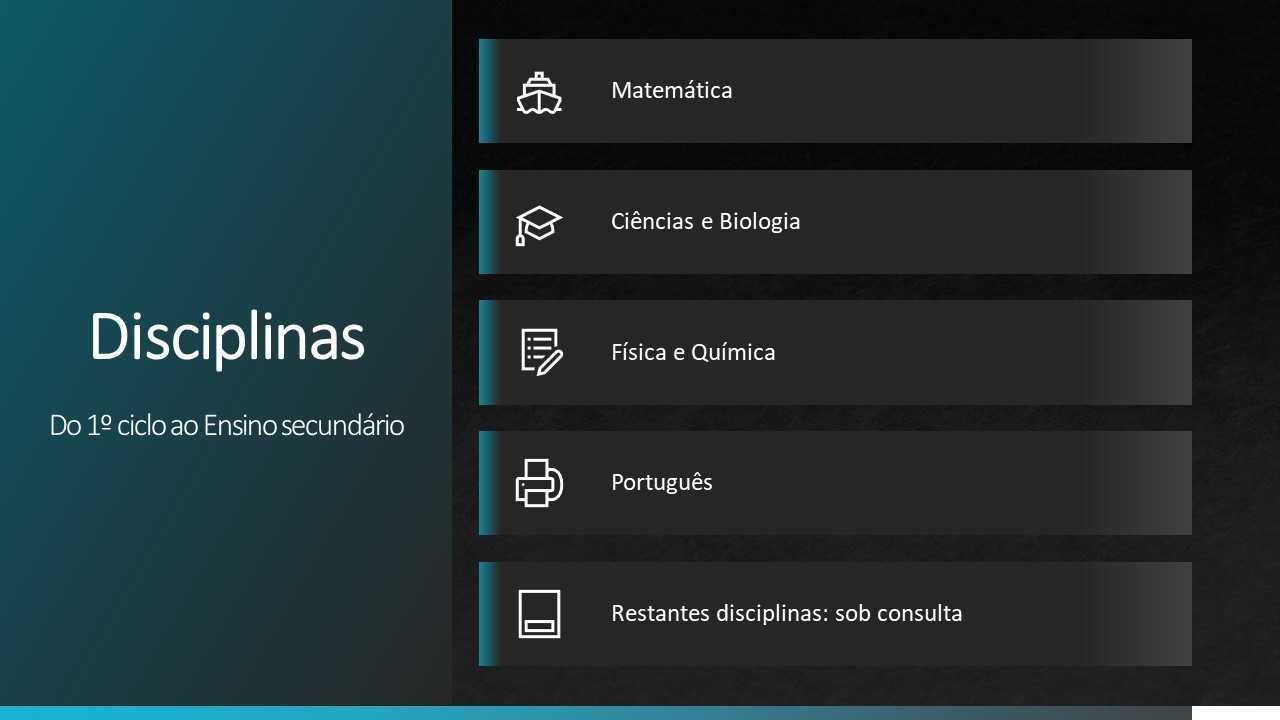 Explicações/Apoio ao Estudo/Apoio em trabalhos