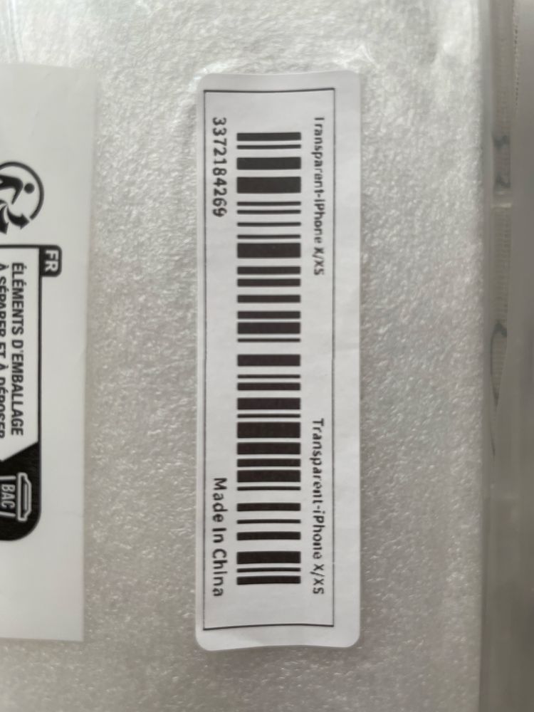 Продам прозорий чехол на iphone x/xs