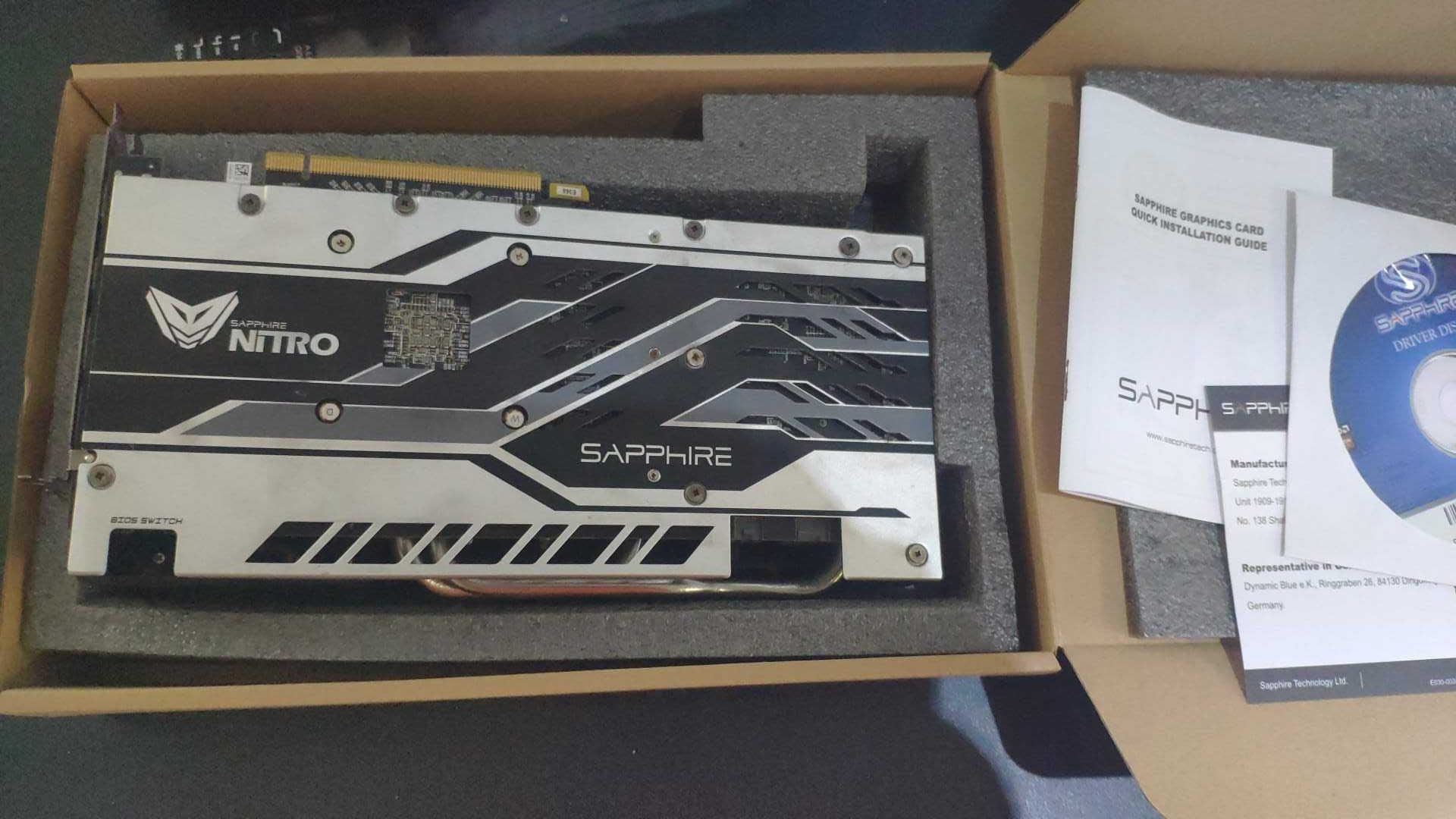 Placa gráfica Sapphire RX570 Nitro+