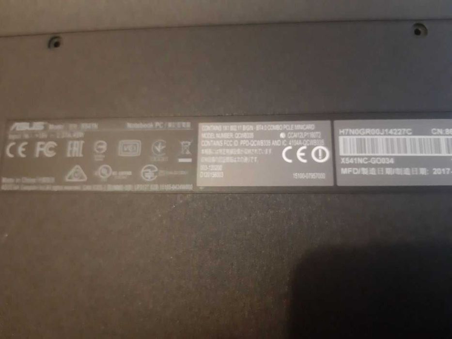 Ноутбук Asus X541NC-GO034