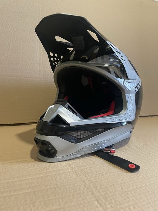 Vendo capacete alpinestars sm-10 carbon