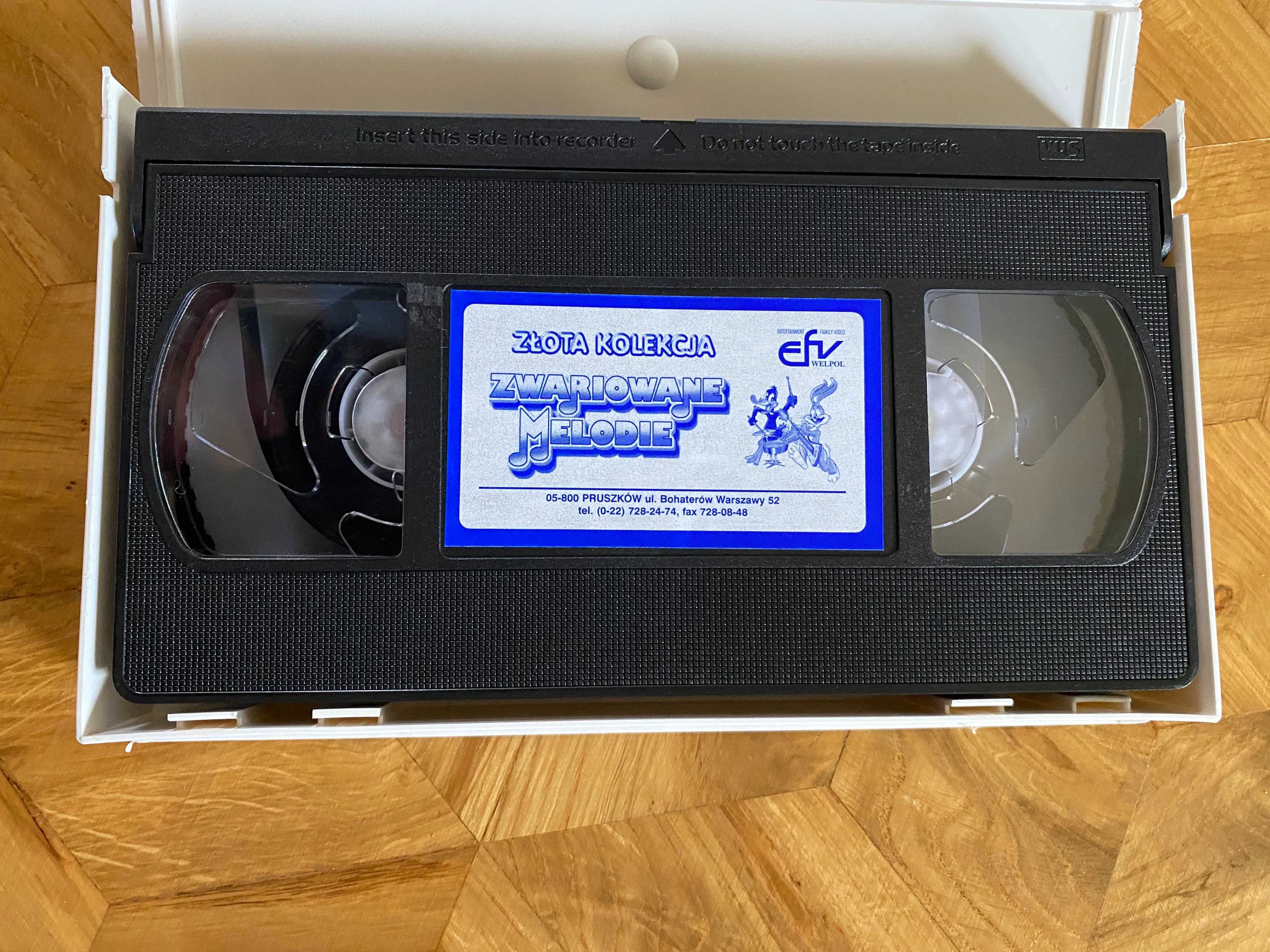 Zwariowane melodie -bajki na kasecie VHS