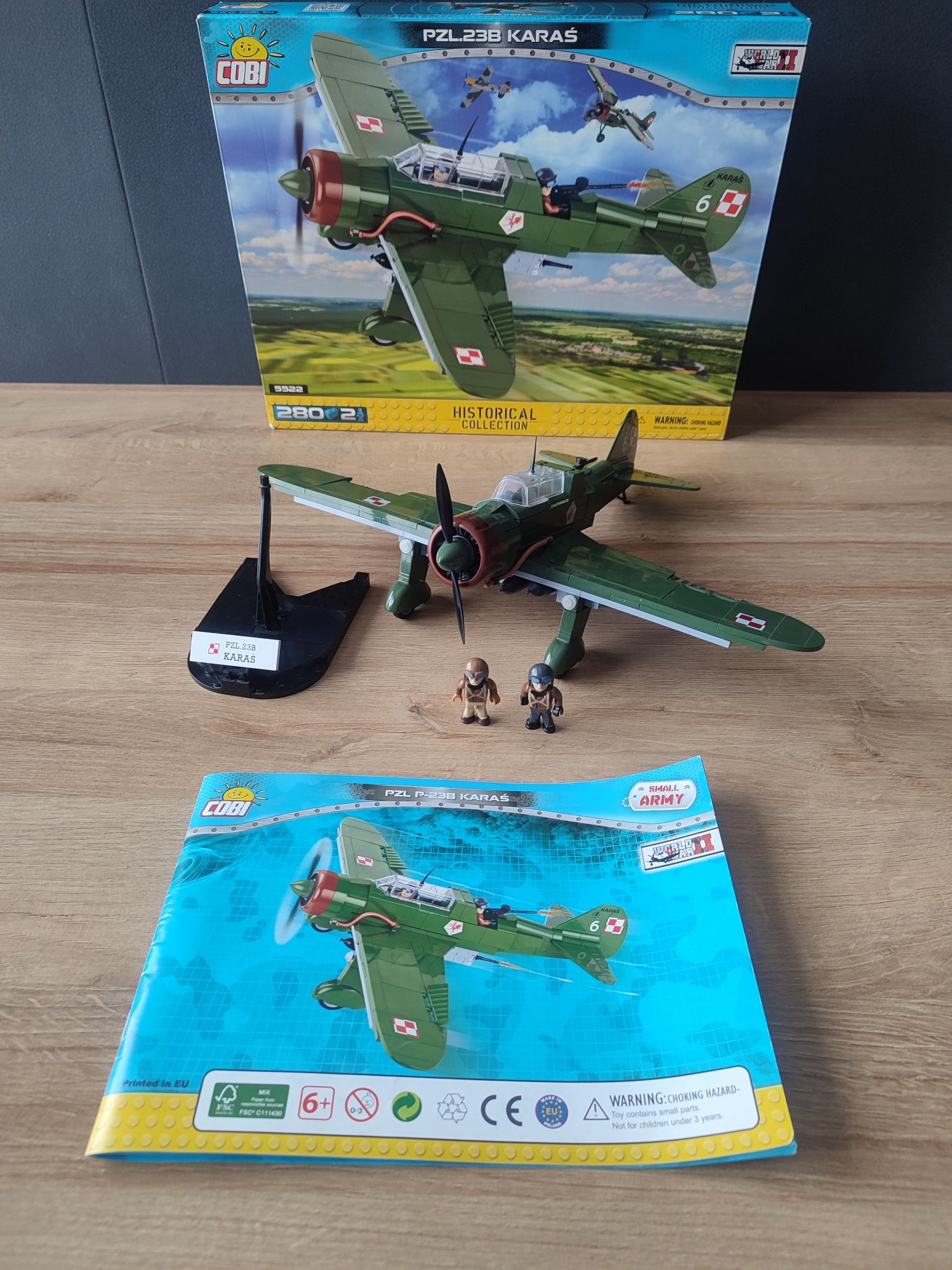 Klocki Cobi Small Army samolot KARAŚ