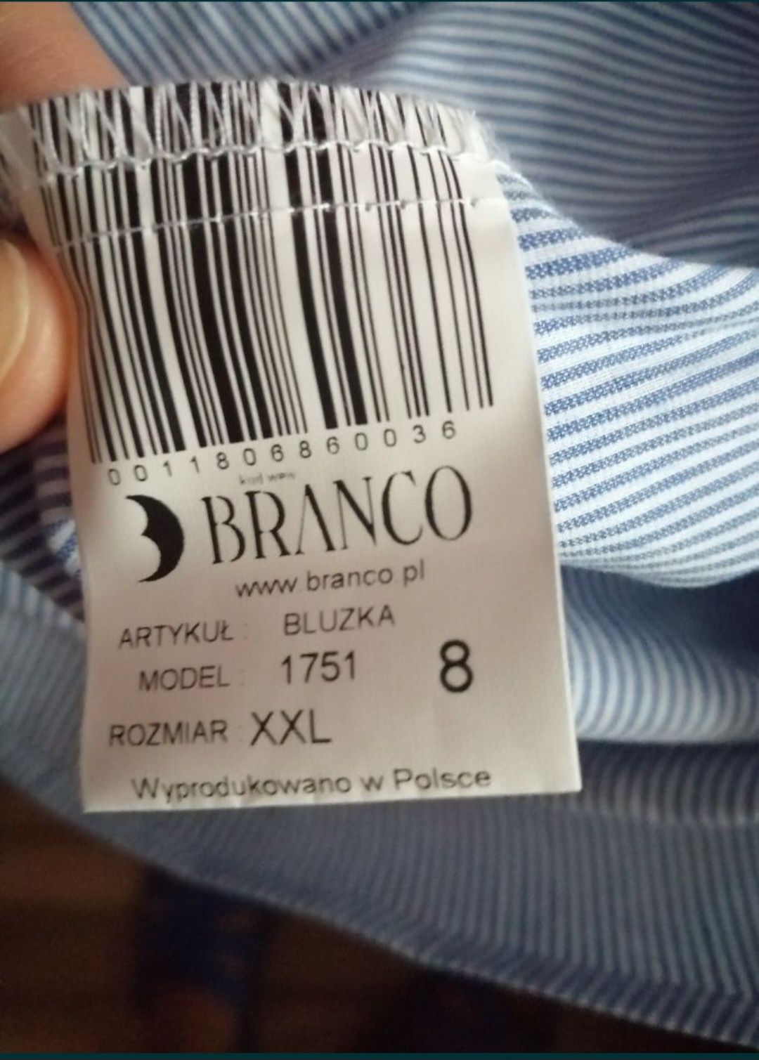 Elegancka koszula ciążowa XXL