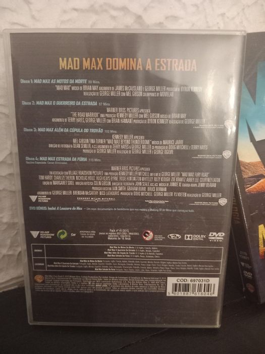 Antologia Mad Max - 5 DVDs