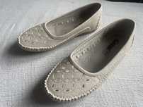 Mokasyny damskie skórzana wkładka 36 Soft Shoes