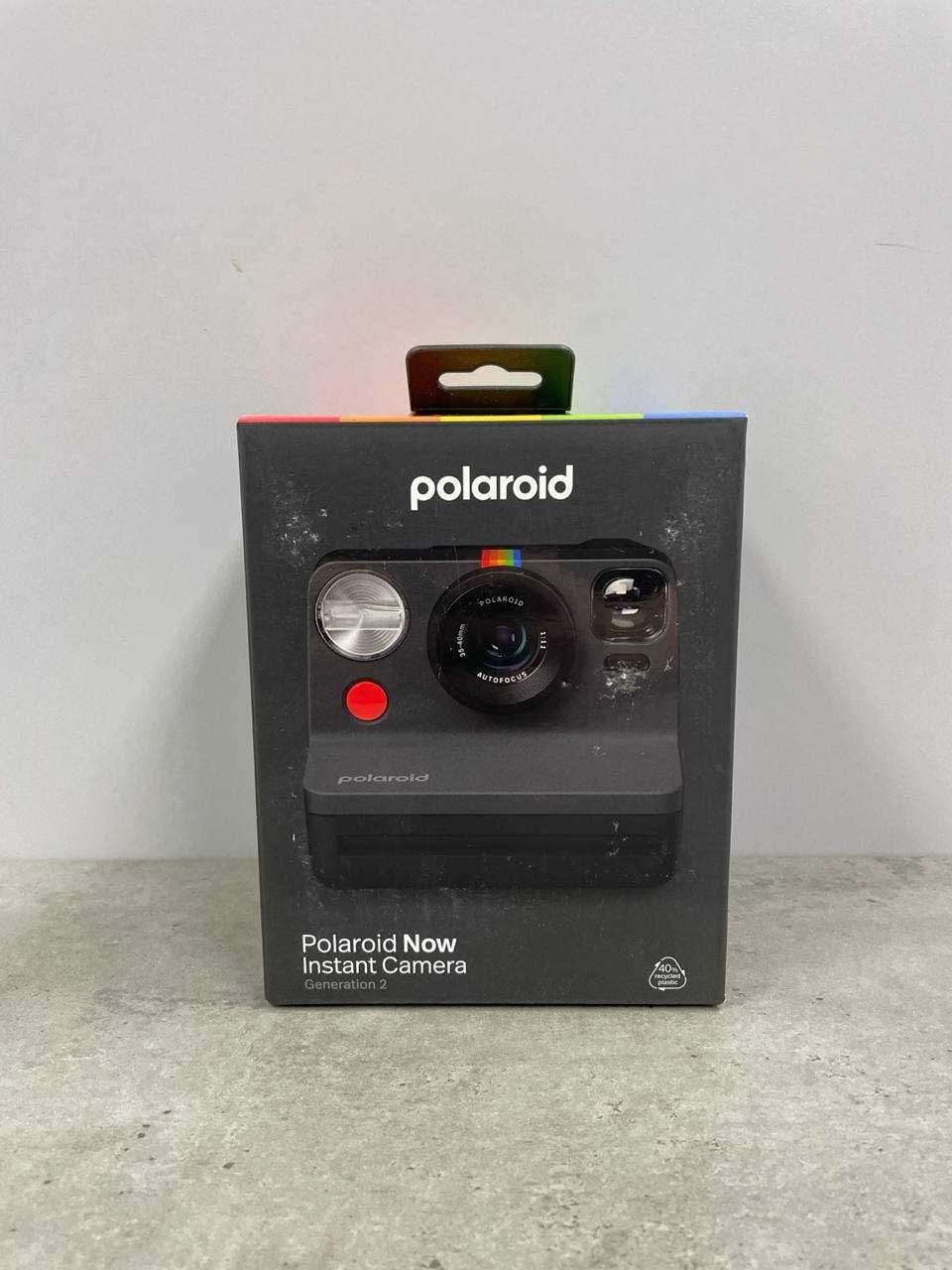 Фотокамера миттєвого друку Polaroid Now Gen 2 Black (9095)