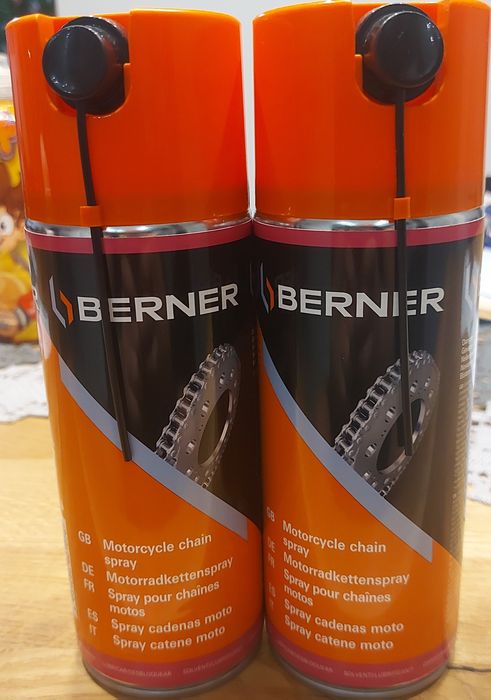 Berner spray do łańcuchów 2 sztuki super przyczepny.