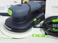 Zestaw narzedzi FESTOOL ETS EC 150/5 szlifierka+ kabel + dysk 150mm