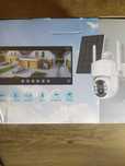Kamera Solarna Wifi 4MPX Zewnętrzna Obrotowa Karta 32GB
