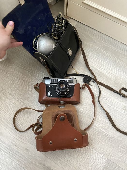 Фотоапарат ссср ФЕД 5с зі спалахом