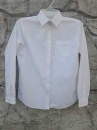Biała bluzka galowa dla dziewczynki