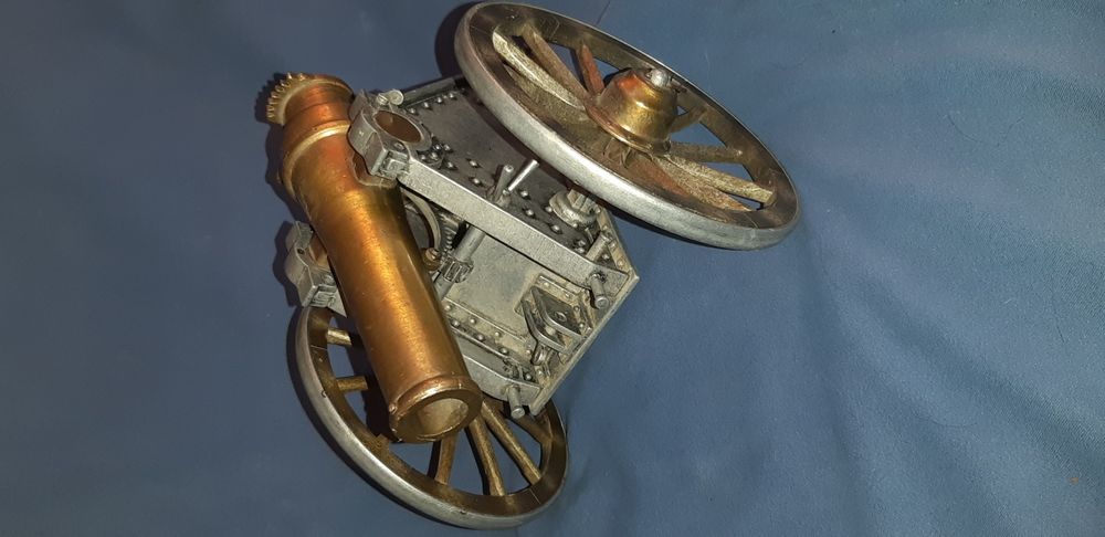 Armata moździerz duża miniatura Mortero 1895 szabla bagnet