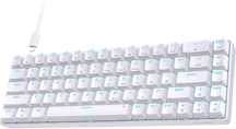 Mechaniczna klawiatura TMKB T68SE gaimingowa 60% RGB QWERTY Switch RED