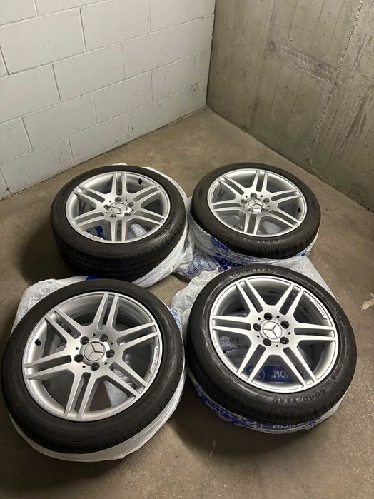 Felgi + Opony Mercedes C-Klasa AMG 17" 8