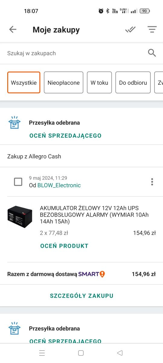 Wózek elektryczny inwalidzki