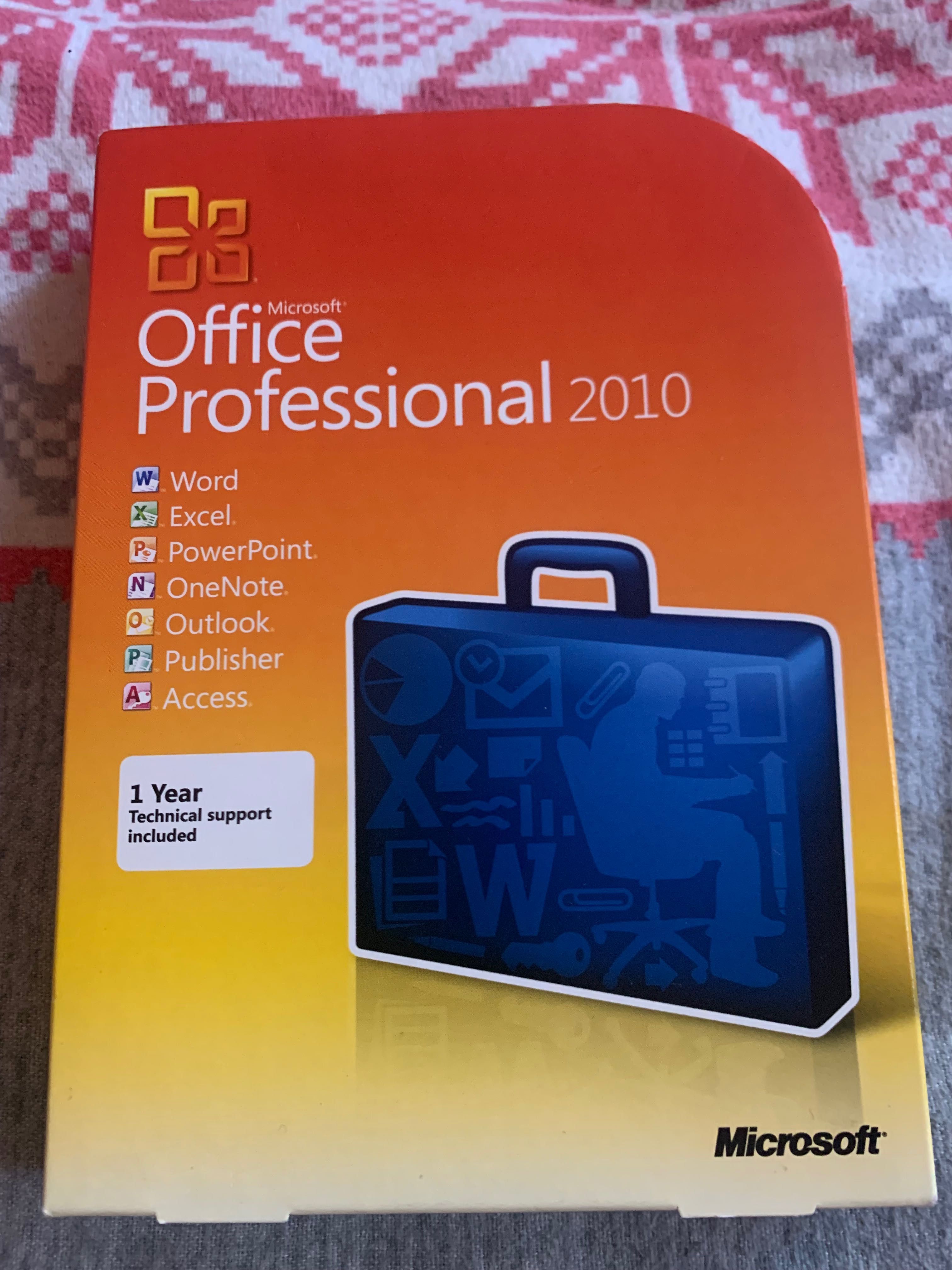 Microsoft Office 2010 Profesional Box