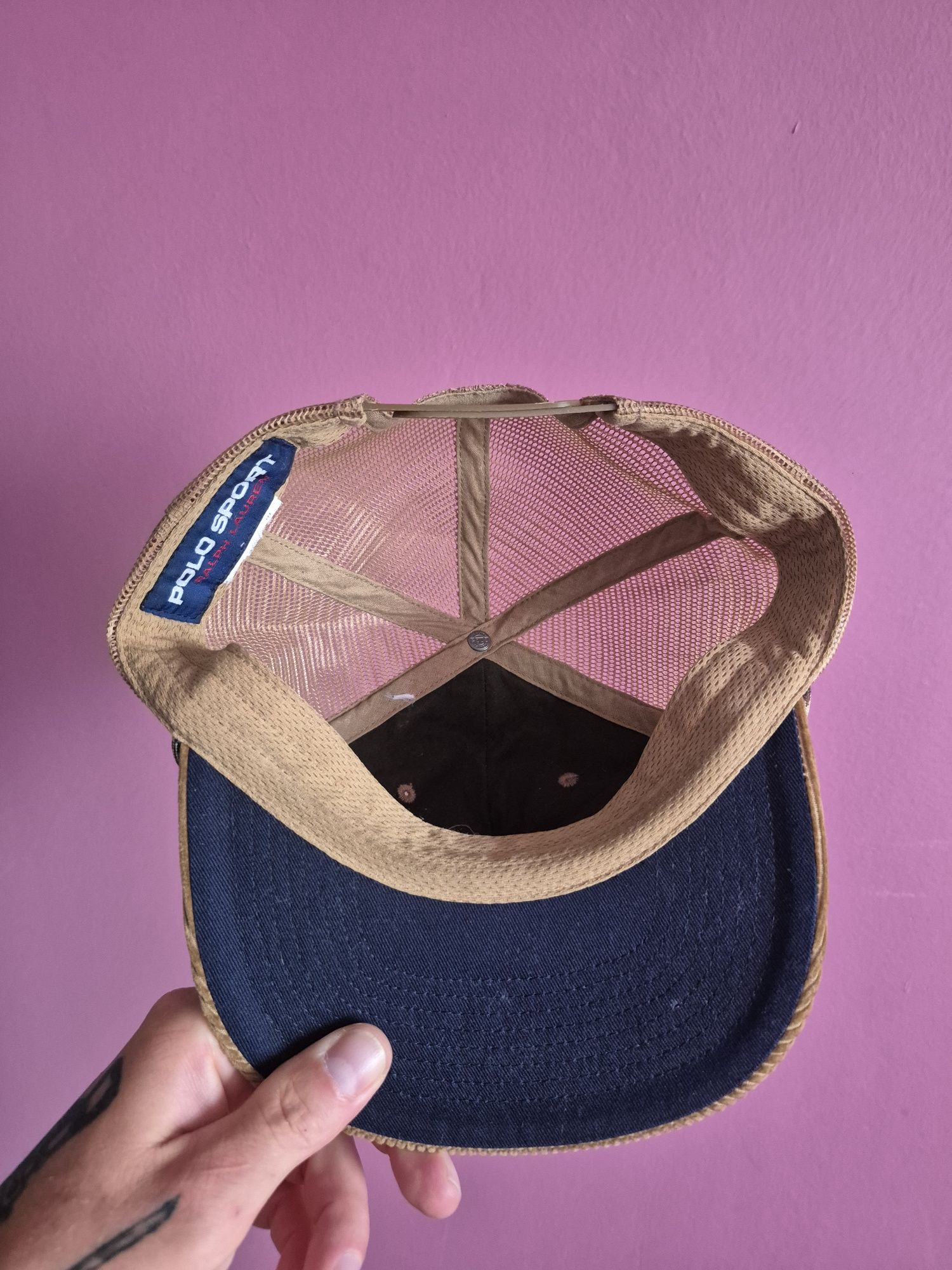 Czapka z daszkiem Ralph Lauren vintage