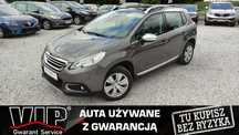 Peugeot 2008 1.6i 120 kM Led Klima Panorama Navi Podgrz. Fotele Jak Nowy Gwarancja